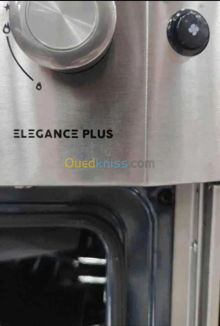 #cuisinière #maxstor #4feux inox/noir