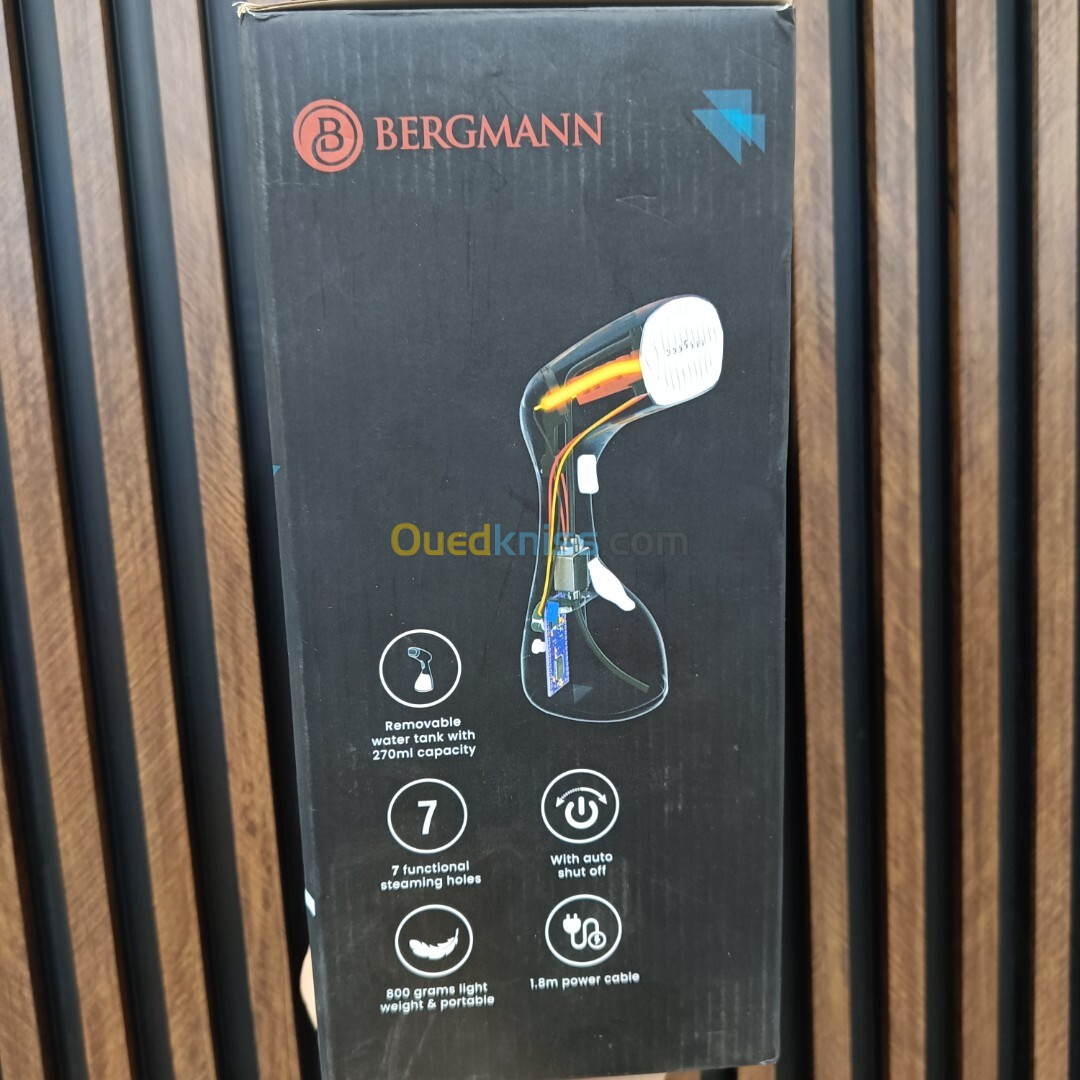 BERGMANN Défroisseur a vapeur portable 1400w