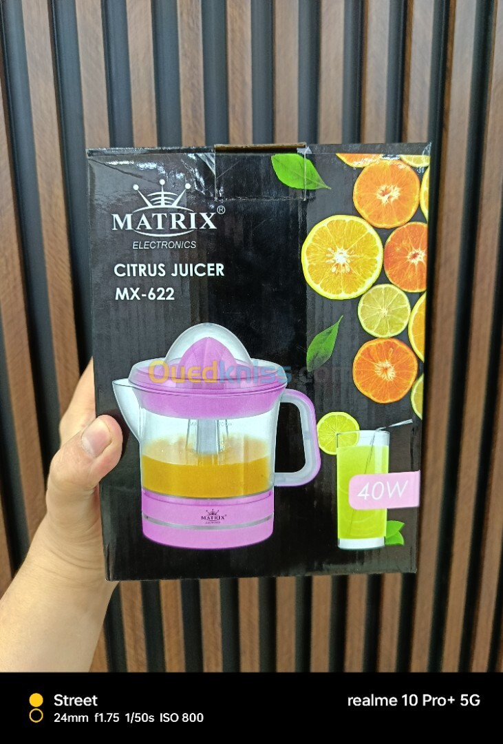 Presse agrume jus Matrix 700ml 40w MX622