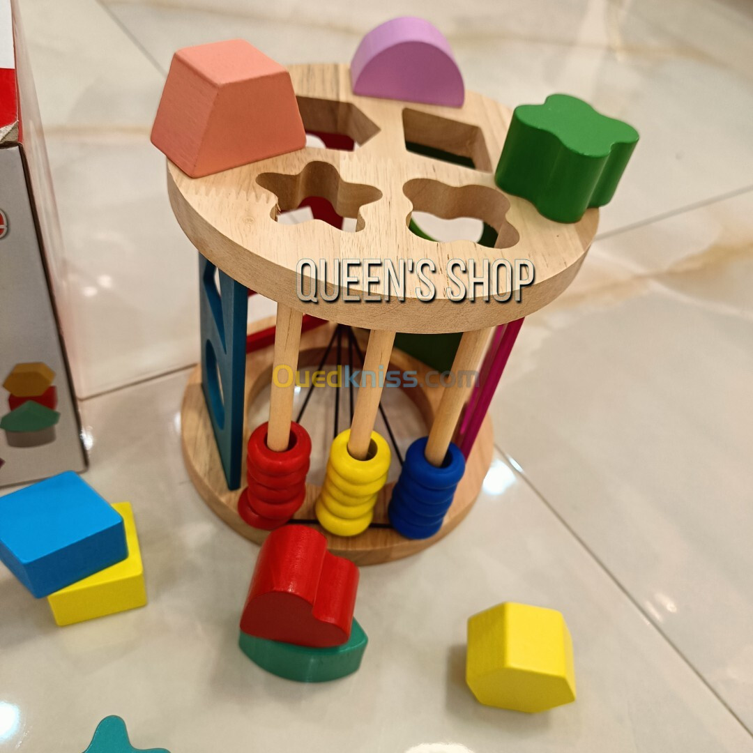 Jeu de tri educatif cage d'intelligence formes shape game pour enfants