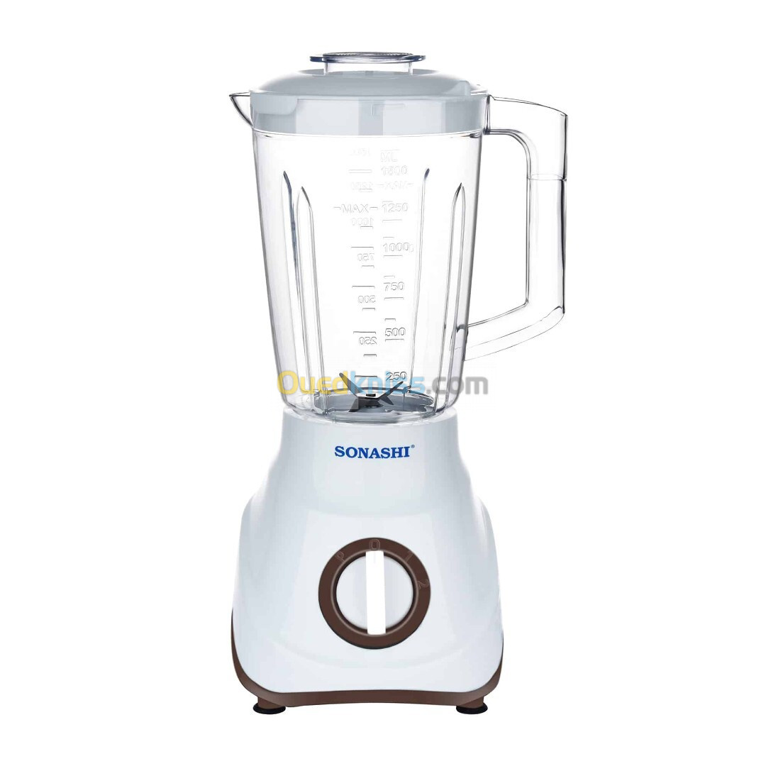 Blender mixeur et hachoir et moulin SONASHI 3en1 600w