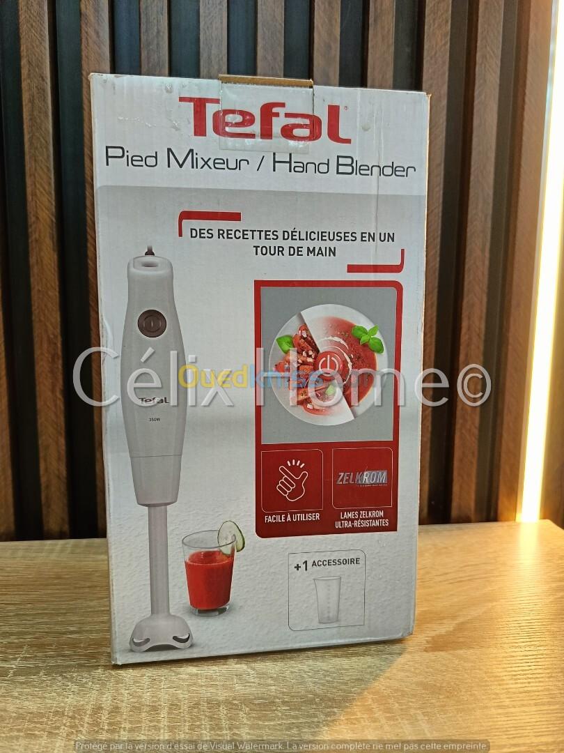 TEFAL Pied Mixeur plongeant 350w avec verre doseur 800ml 