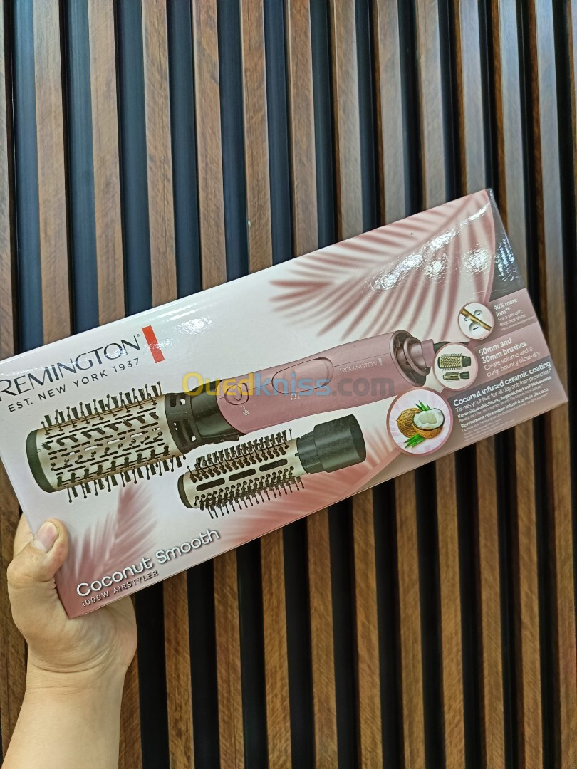 REMINGTON Coconut Smooth Brosse soufflante 