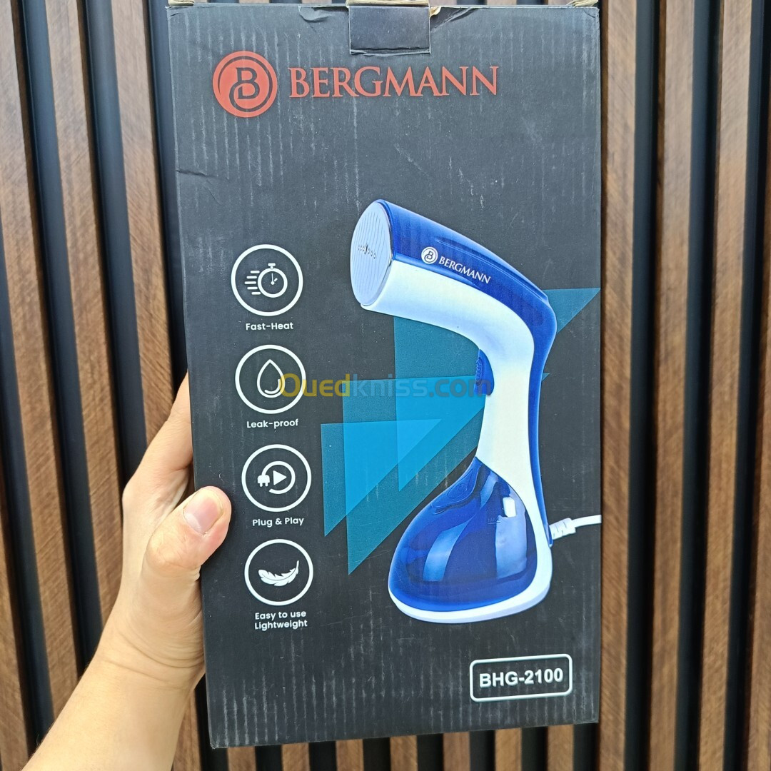 BERGMANN Défroisseur a vapeur portable 1400w