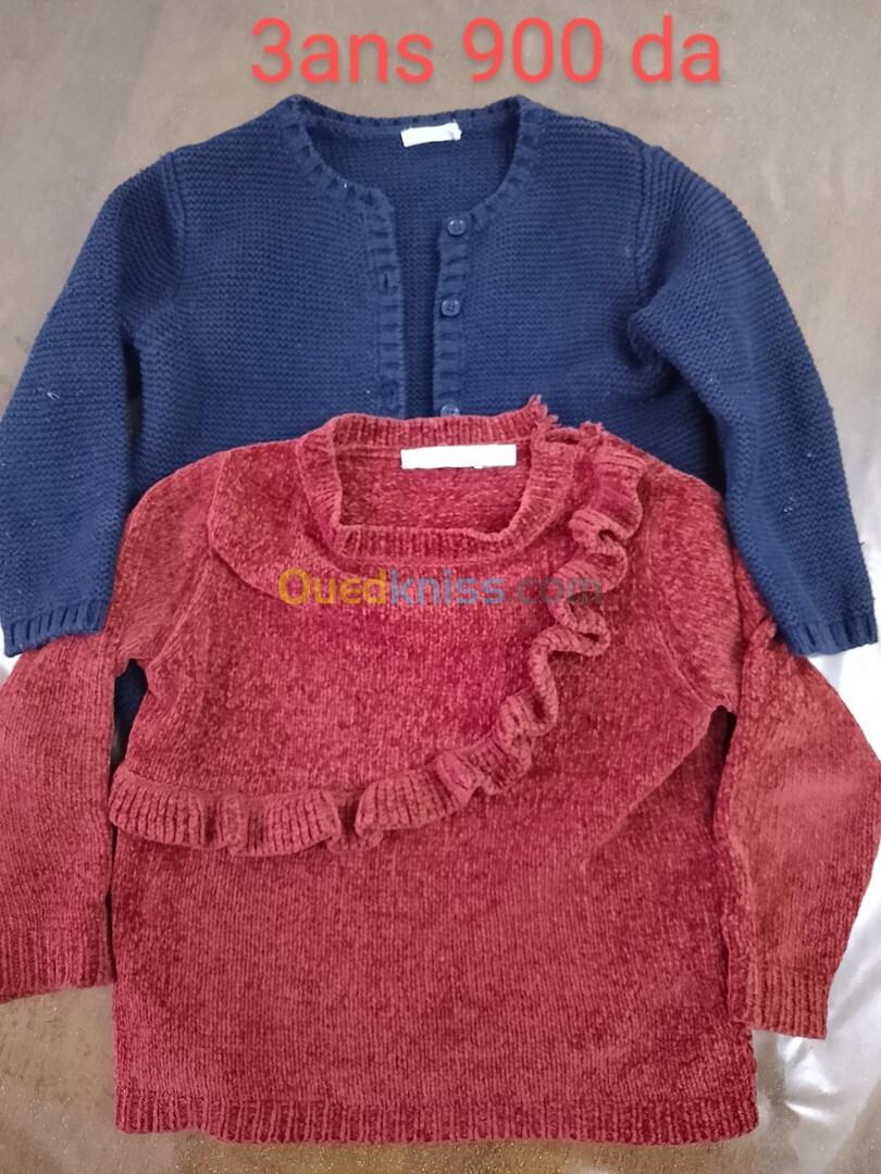 Veste pull fillette 3 ans 