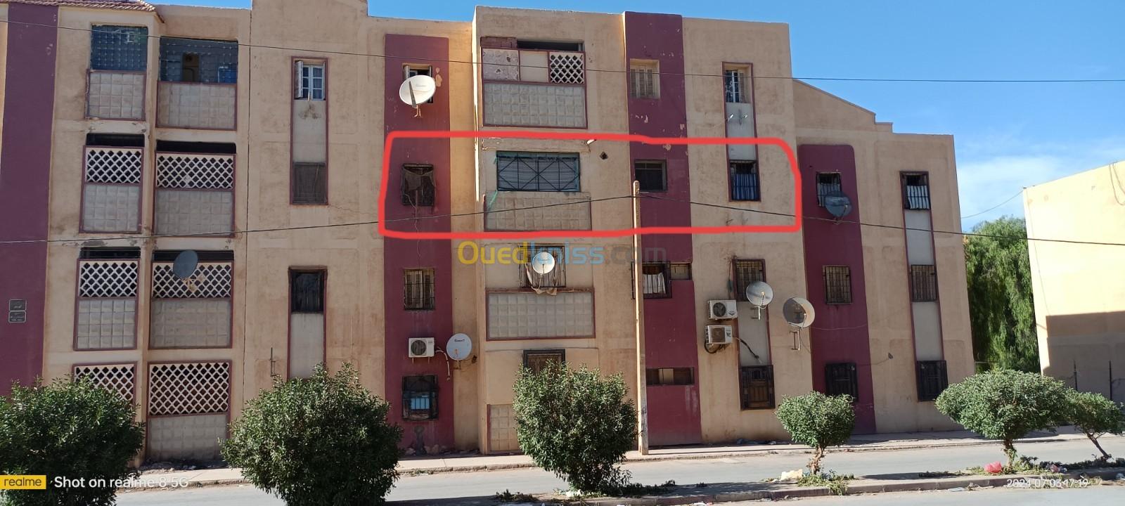 Vente Appartement F4 Djelfa Ain oussara