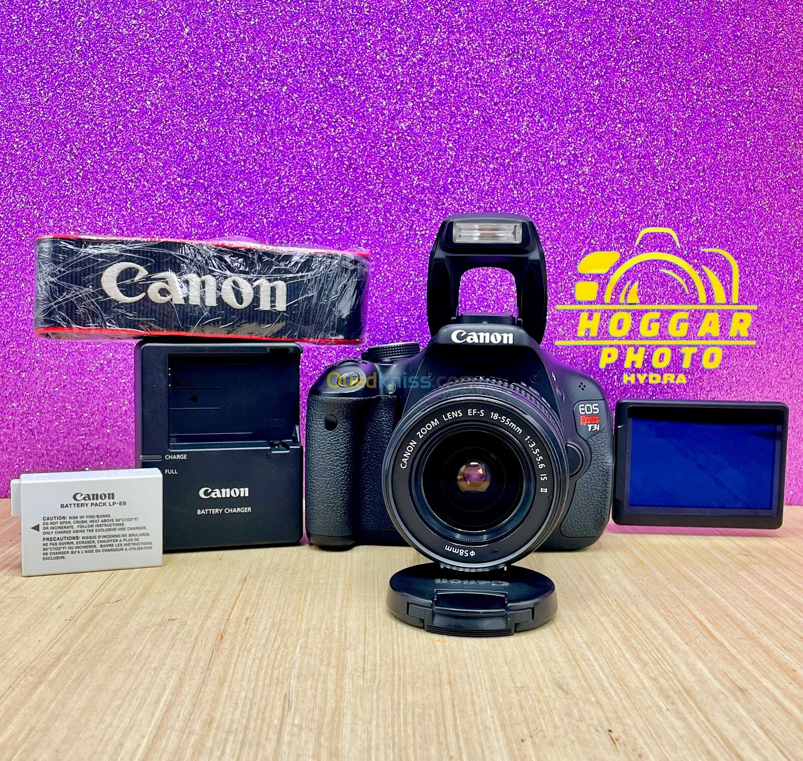 Canon EOS Rebel T3i (600D)+18-55mm 