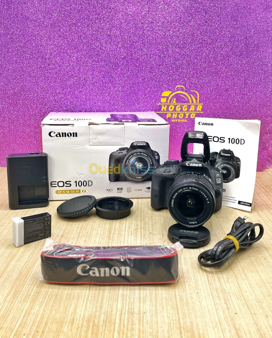 Canon EOS 100D +18-55mm kit 