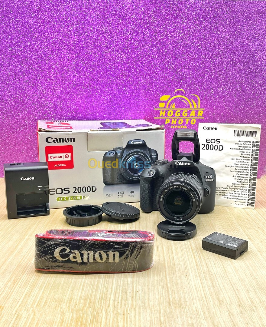 Canon EOS 2000D + 18-55mm kit