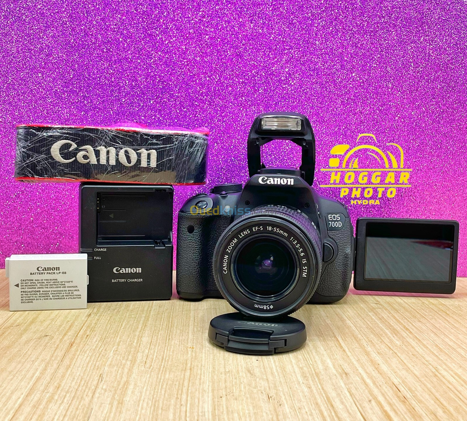 Canon Eos 700D+18-55mm STM 