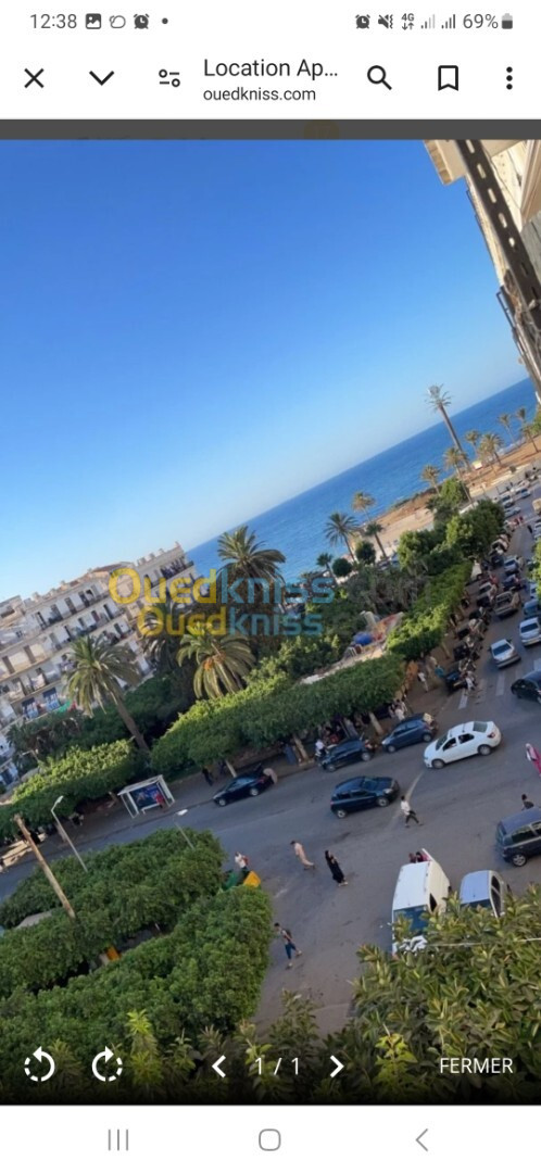 Vente Appartement F3 Alger Bab el oued