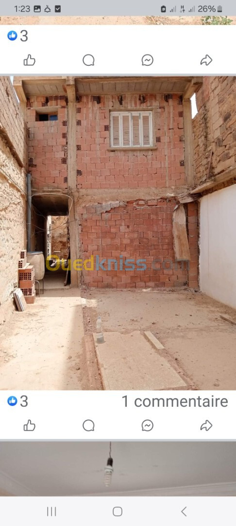 Vente Appartement F3 Saïda Saida