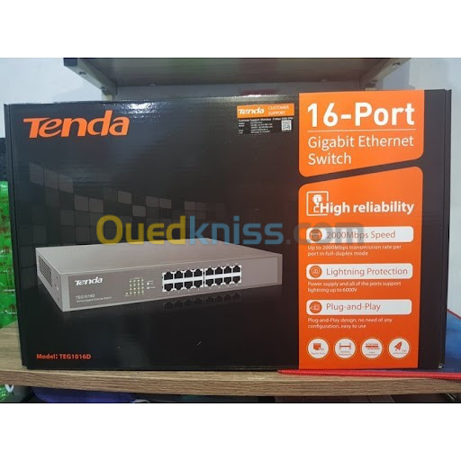 switch TENDA teg1016D