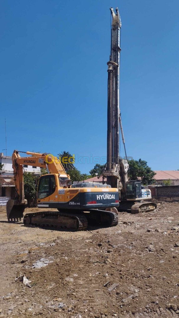 Travaux de Forage et pieux fondation spéciale 