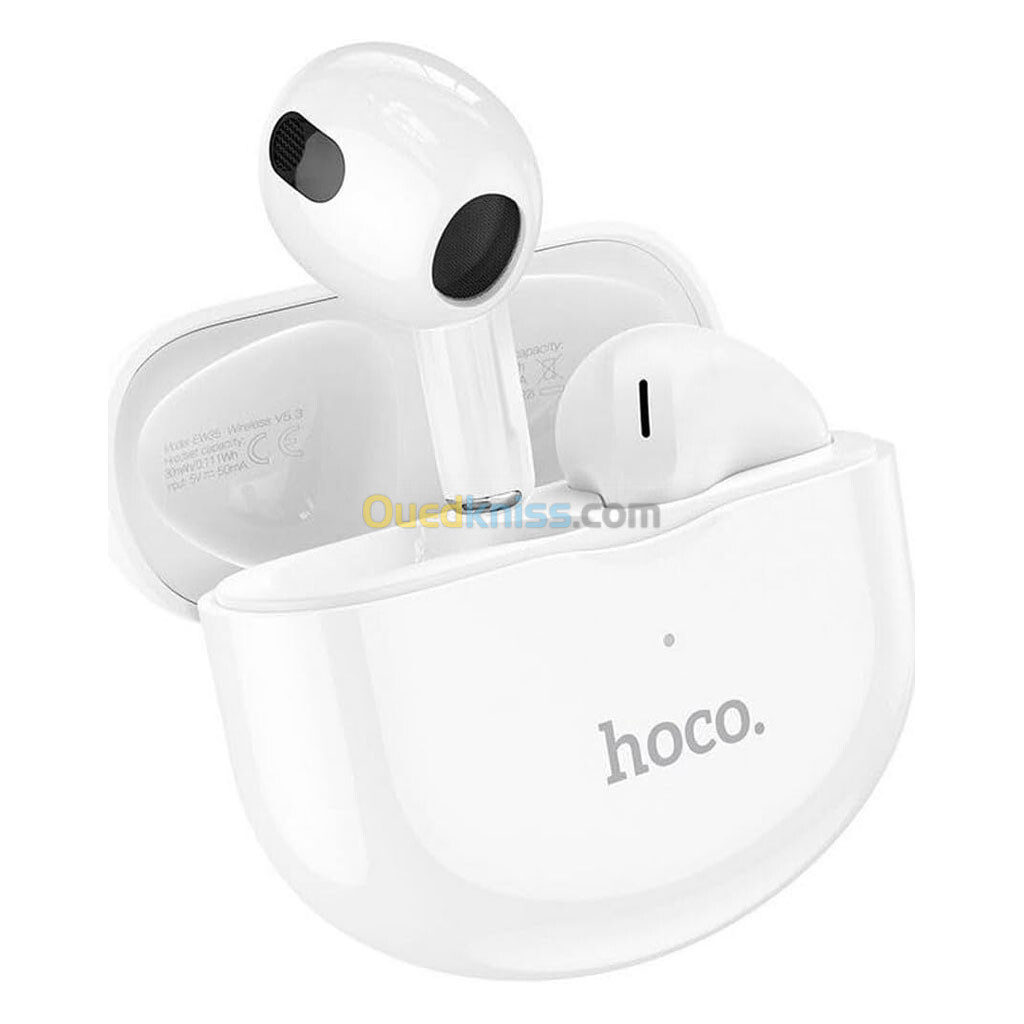 Écouteurs sans fil Bluetooth V5.3 Hoco EW35 Blanc