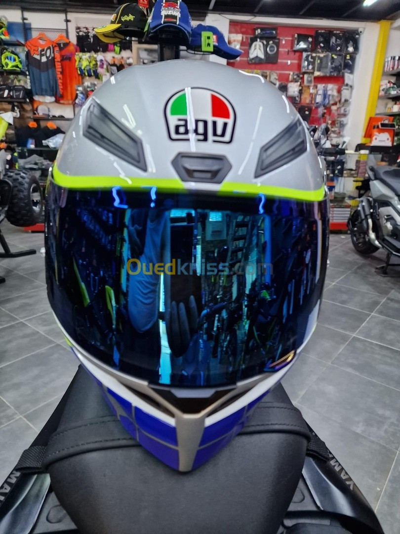 Casque, moto agv 