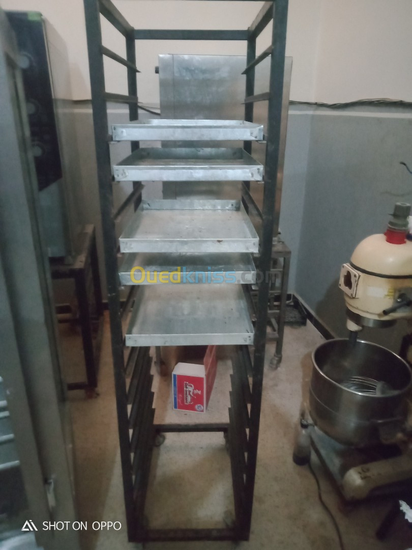 chariot patisserie metallique 40*60