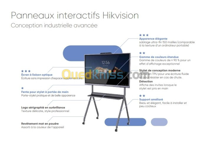 Écran interactif Hikvision 