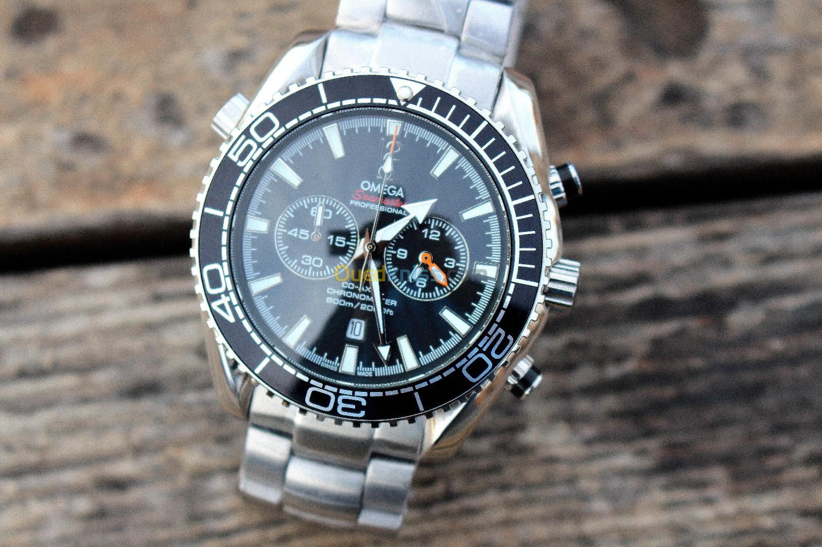 Montres de luxe OMEGA SEAMASTER Planet Ocean Chronographe Acier 