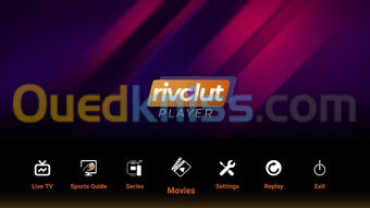 Rivolut player Lecteur pour IPTV en gros pour Samsung et LG et Android 