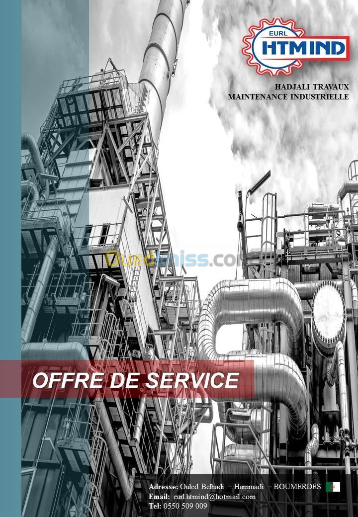 maintenance - réparation - fabrication - industrielle 