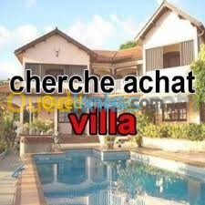 Cherche achat Villa Alger Dely brahim