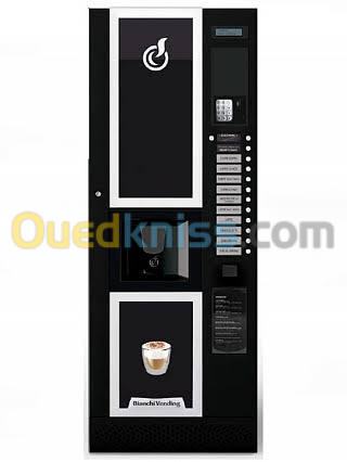 Installations de distributeurs automatiques de café et snacks.