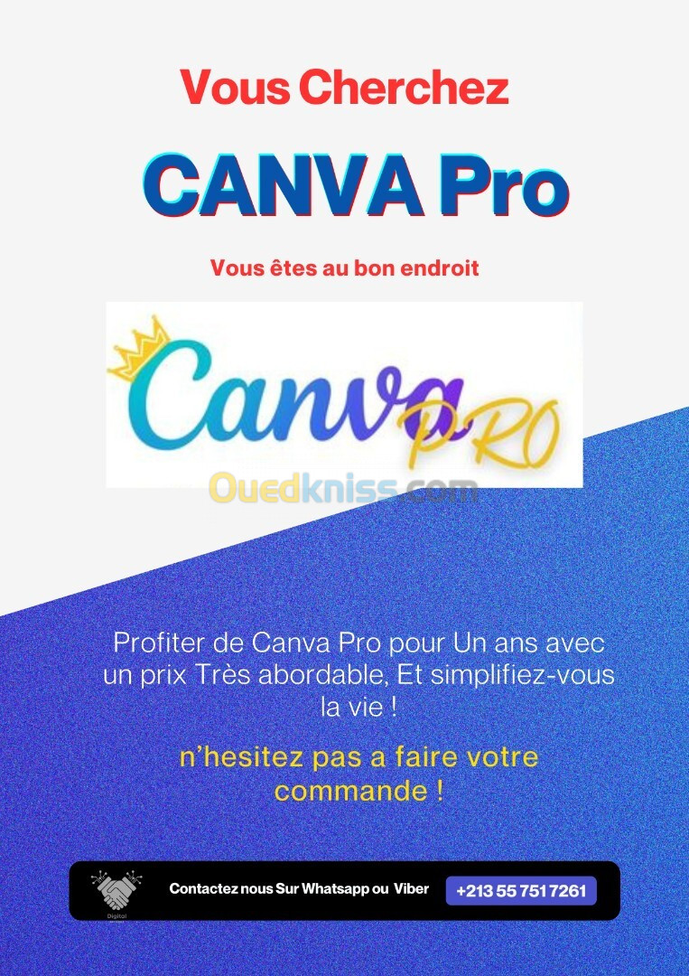 canva pro algerie