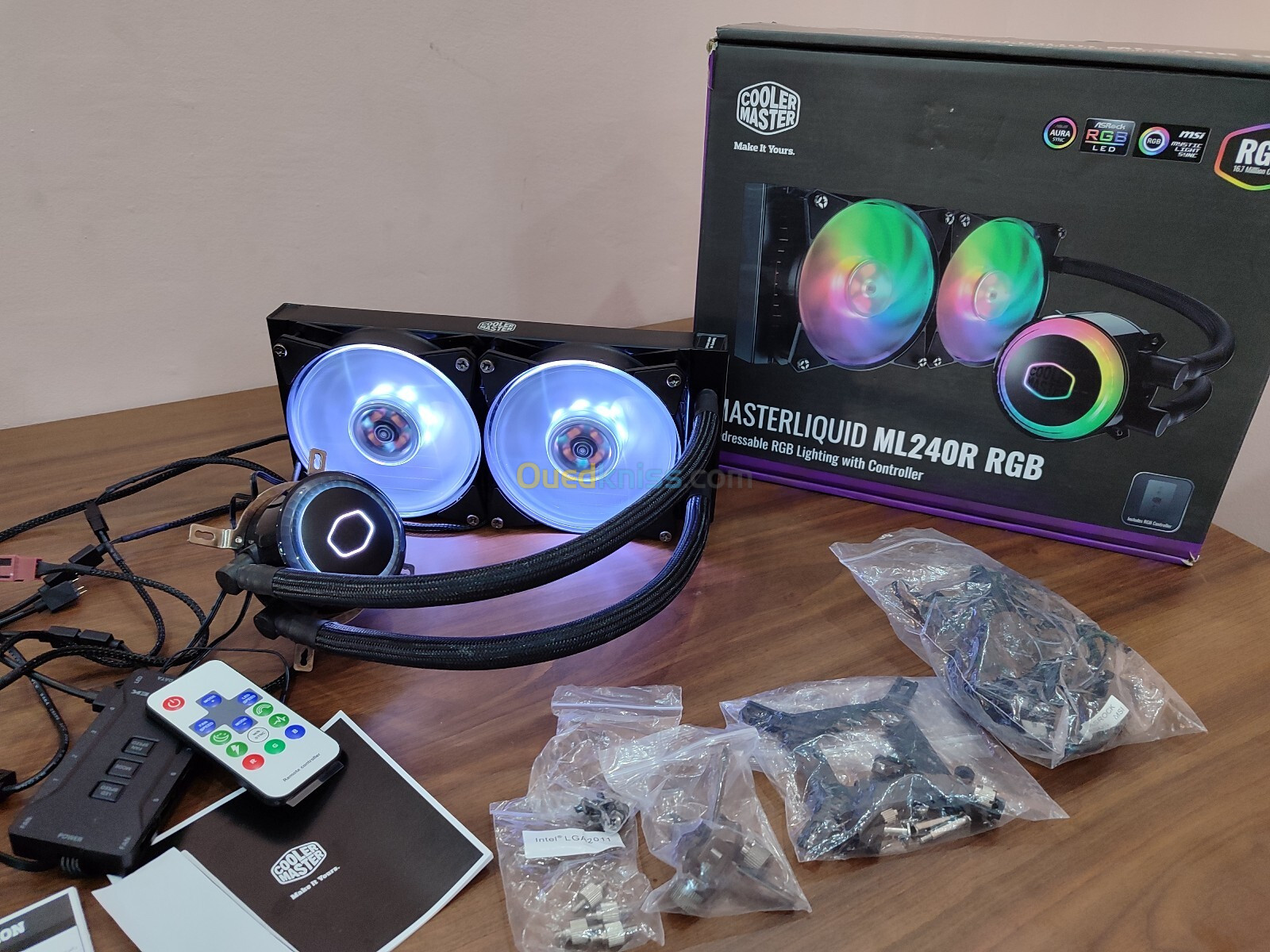 WATER COOLING COOLER MASTER LIQUID ML240R ARGB CARTONA JDID