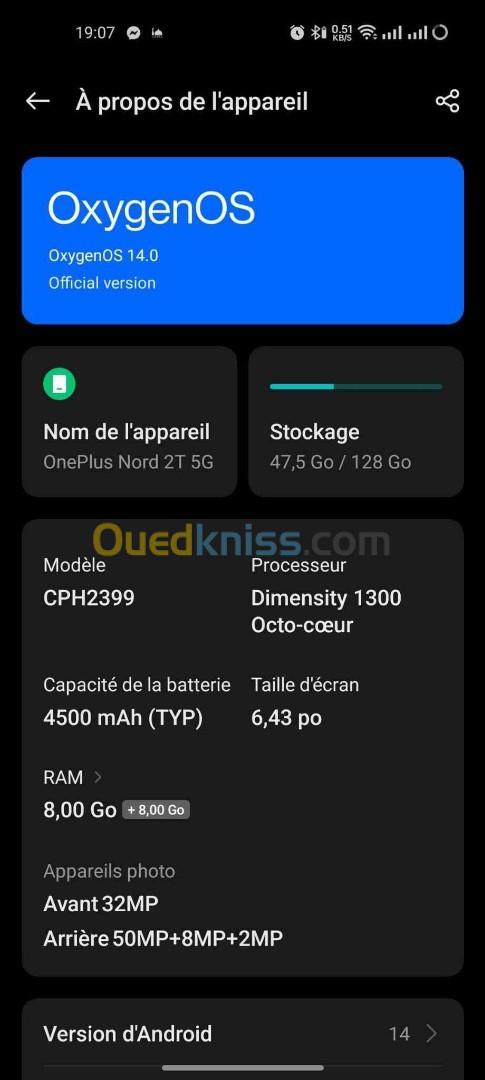 One plus Nord 2t 5g