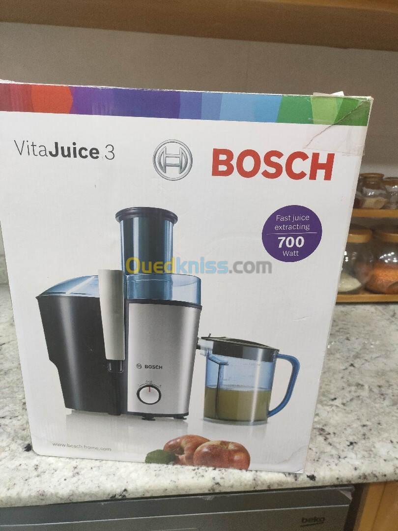 Extracteur de jus centrifugeuse bosch