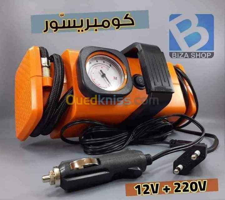 Car compresseur  220v/12v Orange