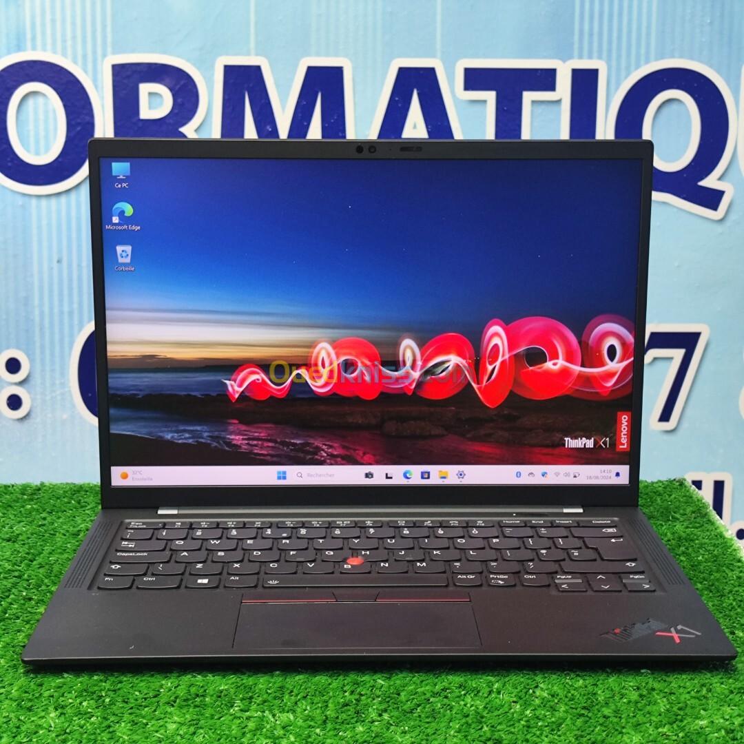 Lenovo ThinkPad X1 Carbon Gen 9 i5 1135G7 16Go Ram DDR4 256Go SSD 14" FHD Tactile Iris Xe Graphics