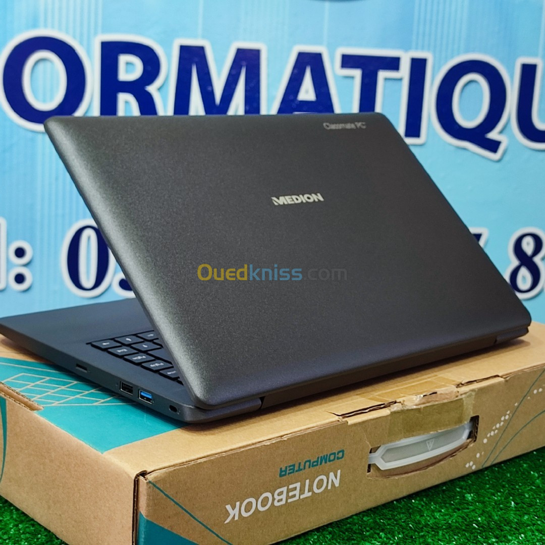 MEDION E1 4409 i3 1005G1 04GO RAM 128SSD 14 FHD JAMAIS UTILISÉ SOUS EMBALLAGE 