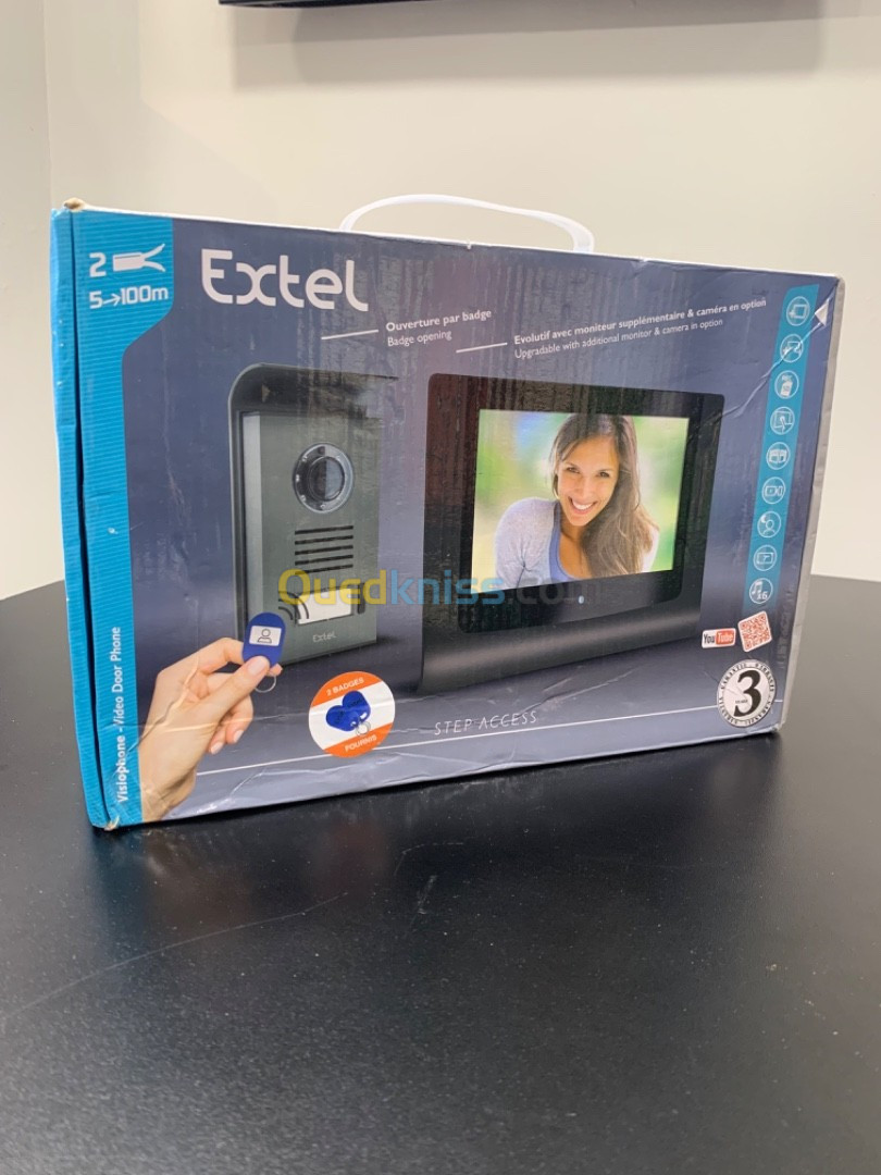 Visiophone Extel Interphone vidéo couleur Extel Levo Acess