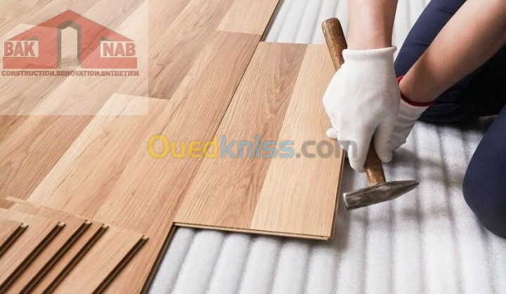 تركيب الباركي  pose de parquet