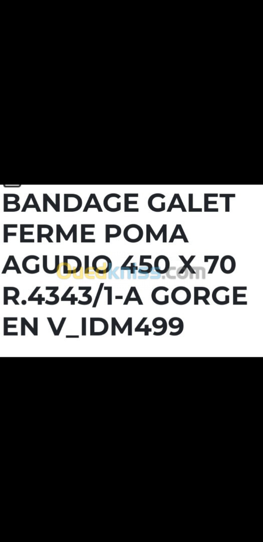 GALET FERME POMA AGUDIO 450.70/ R.4343/1.A GORGE EN V IDM-499