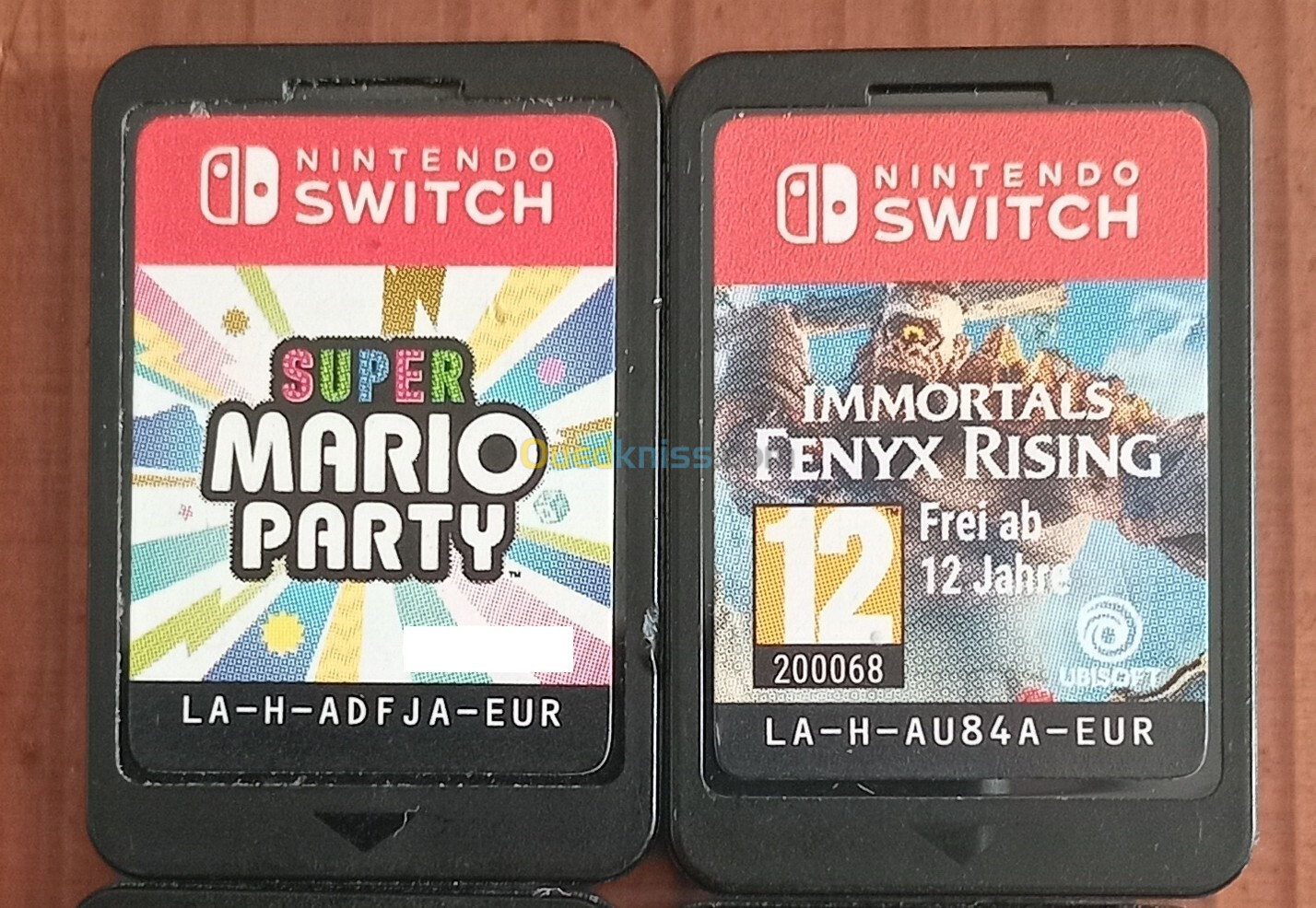 JEUX ORIGINAUX NINTENDO SWITCH (CARTOUCHES ORIGINALES NINTENDO SWITCH) *