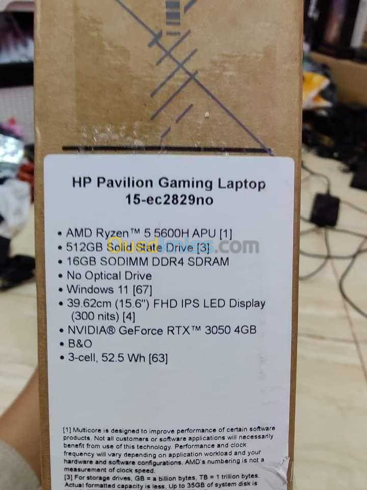 Gaming laptop hp pavilion 15 