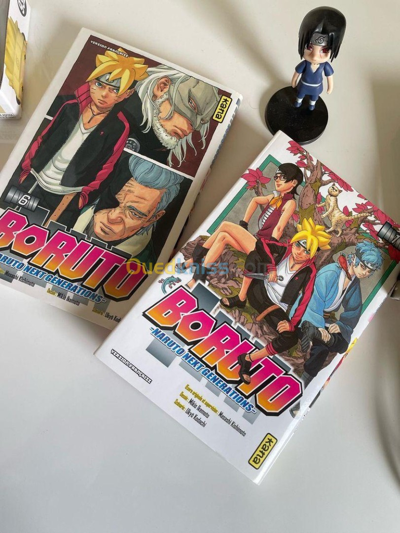 Lot de 4 manga naruto / boruto