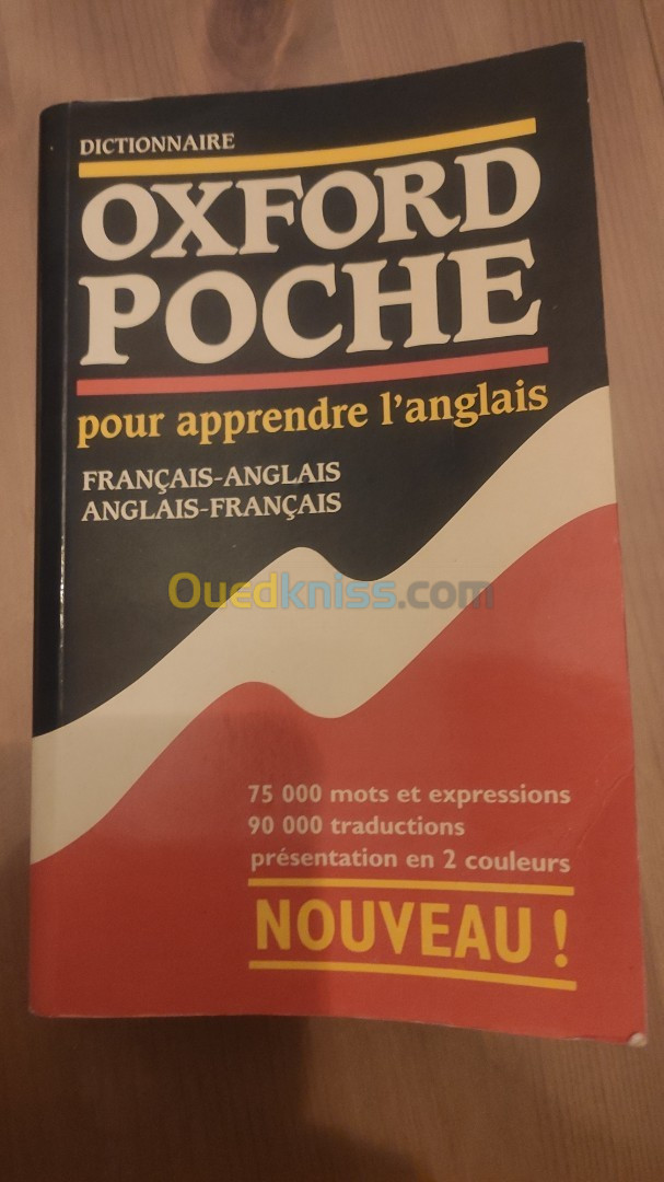 Dictionnaire Anglais-Français Oxford poche