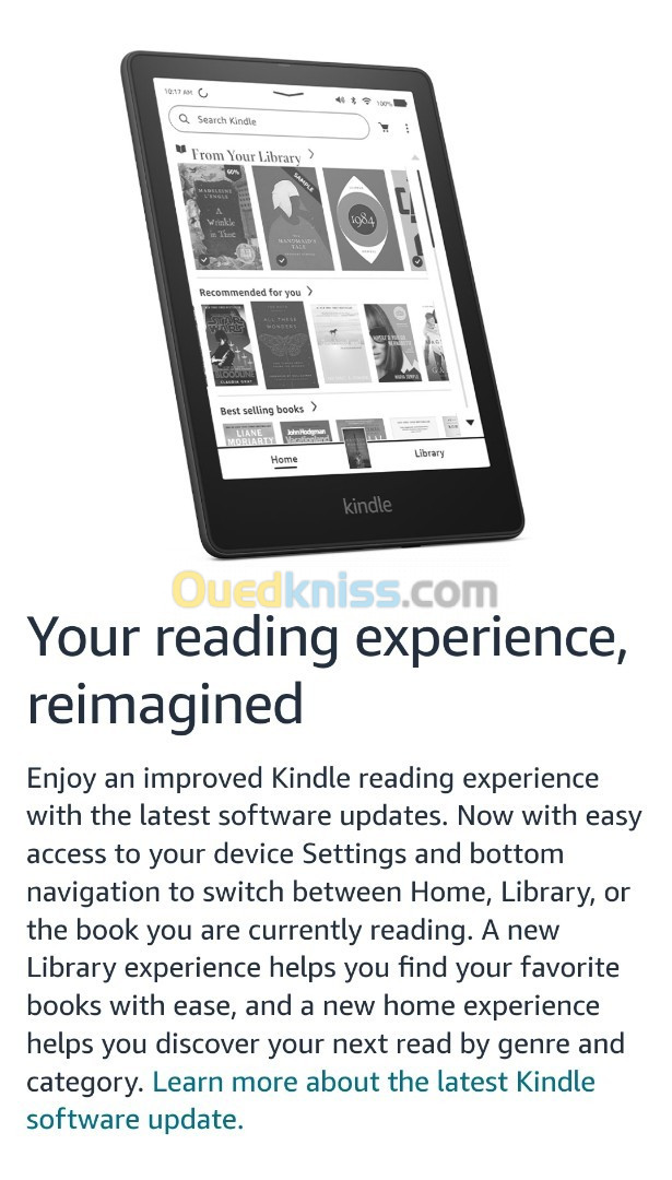 Kindle Paperwhite Signature Edition (32 GB) – With a 6.8" display, wireless charging, and auto-adjusting front light – Without Lockscreen Ads – Black Paperwhite Signature Edition 11 generation (32 GB)