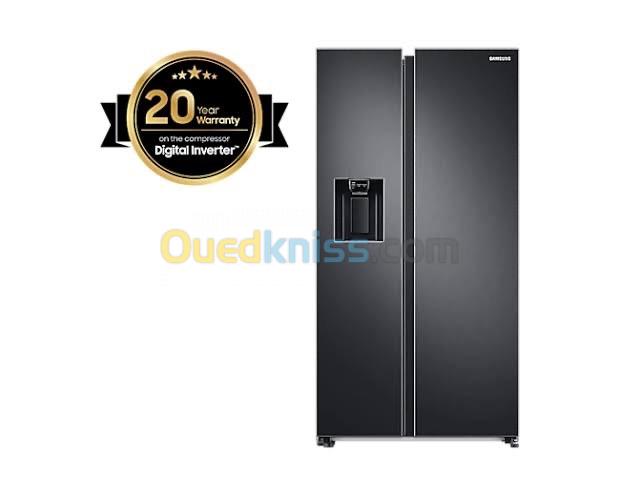 Réfrigérateur side by side SAMSUNG Carbon 