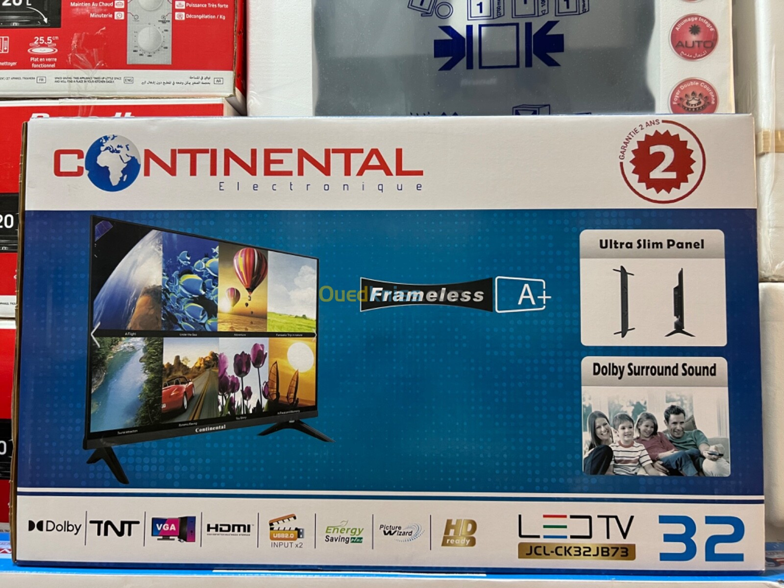 TV continental 32 pouces. 17500 da. Garantie 2 ans. Livraison disponible 