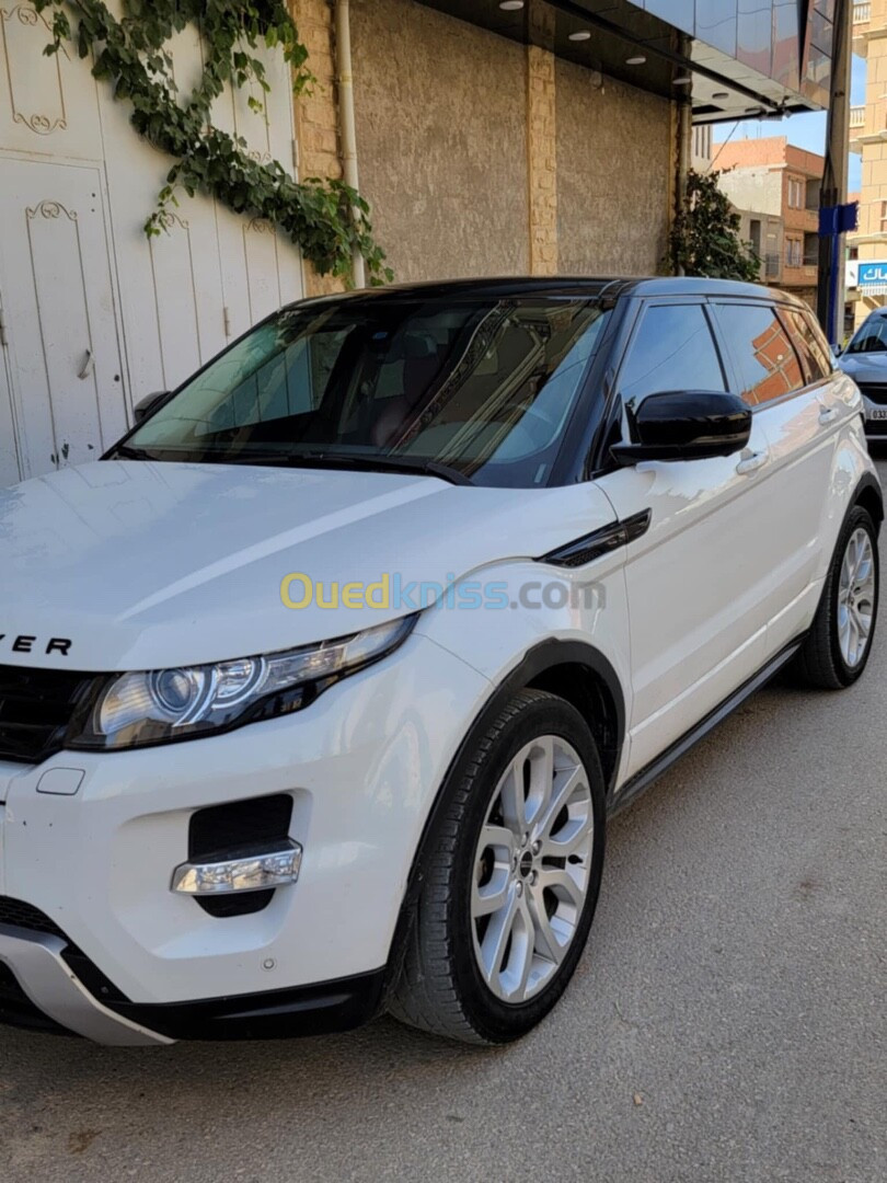 Rover Évoque 2012 Sparco 5 caméra