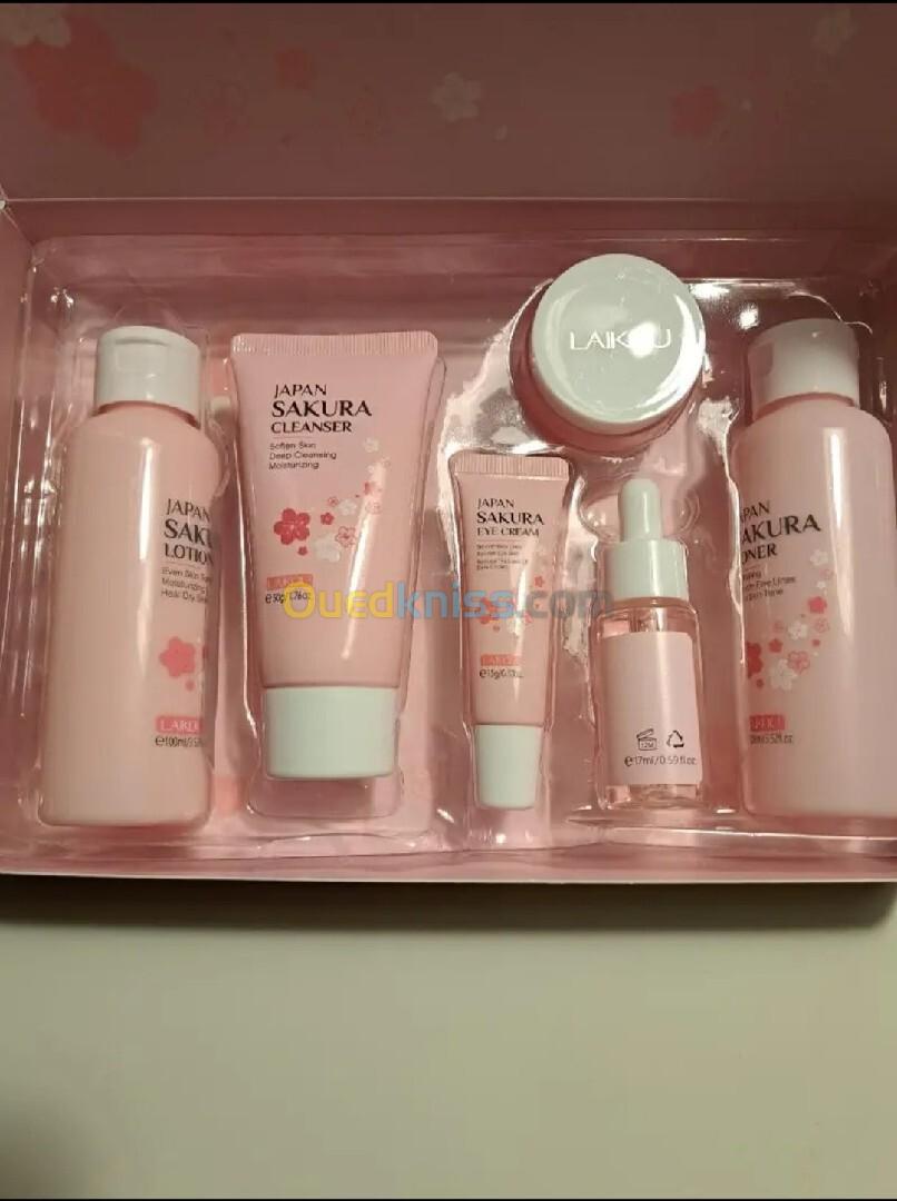 Laikou Sakura Japonais - Soin Complet pour une Peau Radieuse 