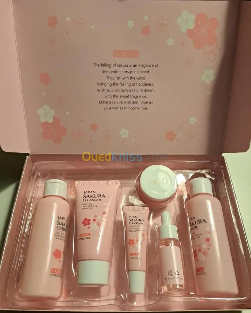 Laikou Sakura Japonais - Soin Complet pour une Peau Radieuse 