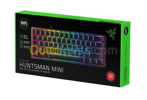 Clavier Filaire Mécanique Azerty Razer Huntsman Mini 60%