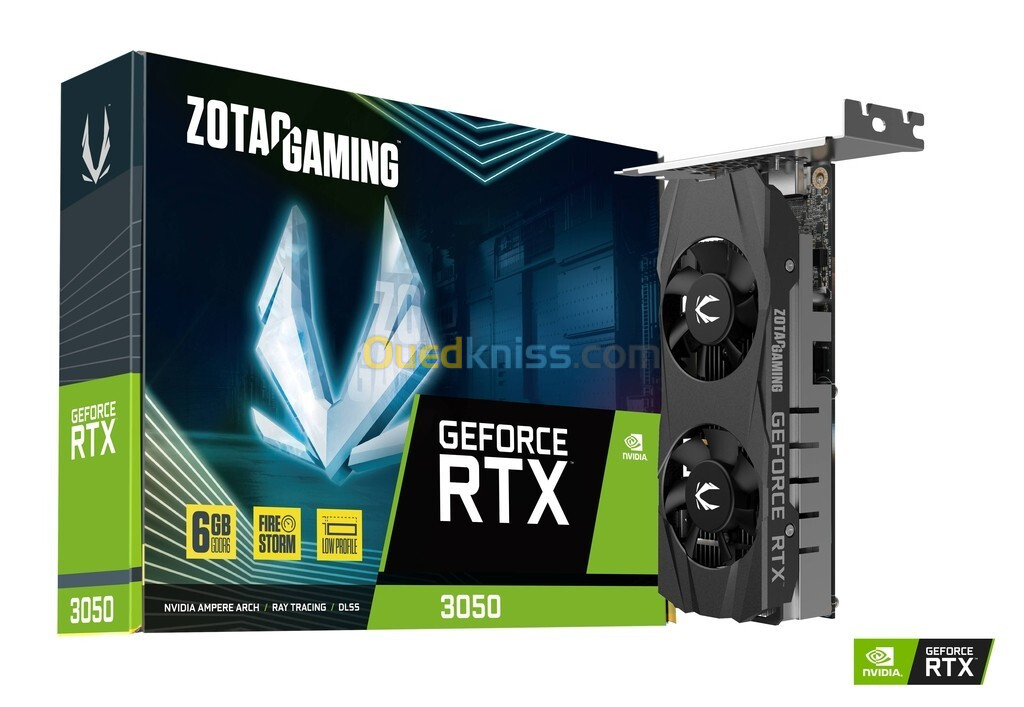 CARTE GRAPHIQUE ZOTAC RTX 3050 6GB 