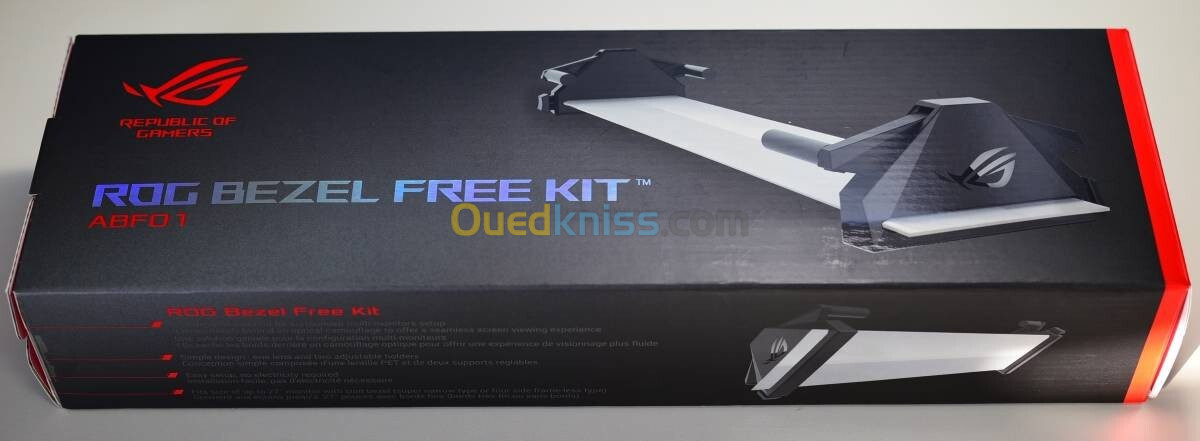 ASUS ROG Bezel Free Kit - Kit de dissimulation de cadre pour installation 3 écrans